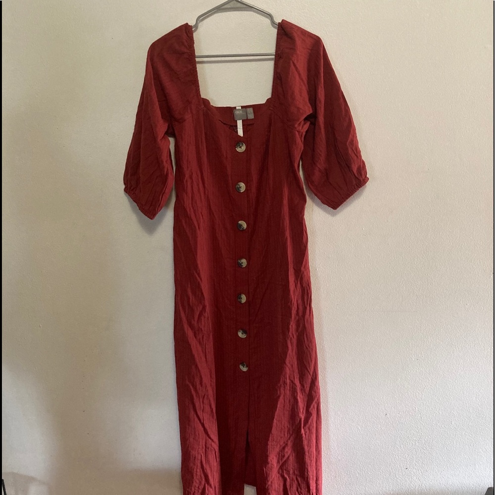 ASOS Maroon Maxi Dress